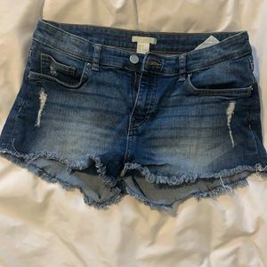Jean shorts